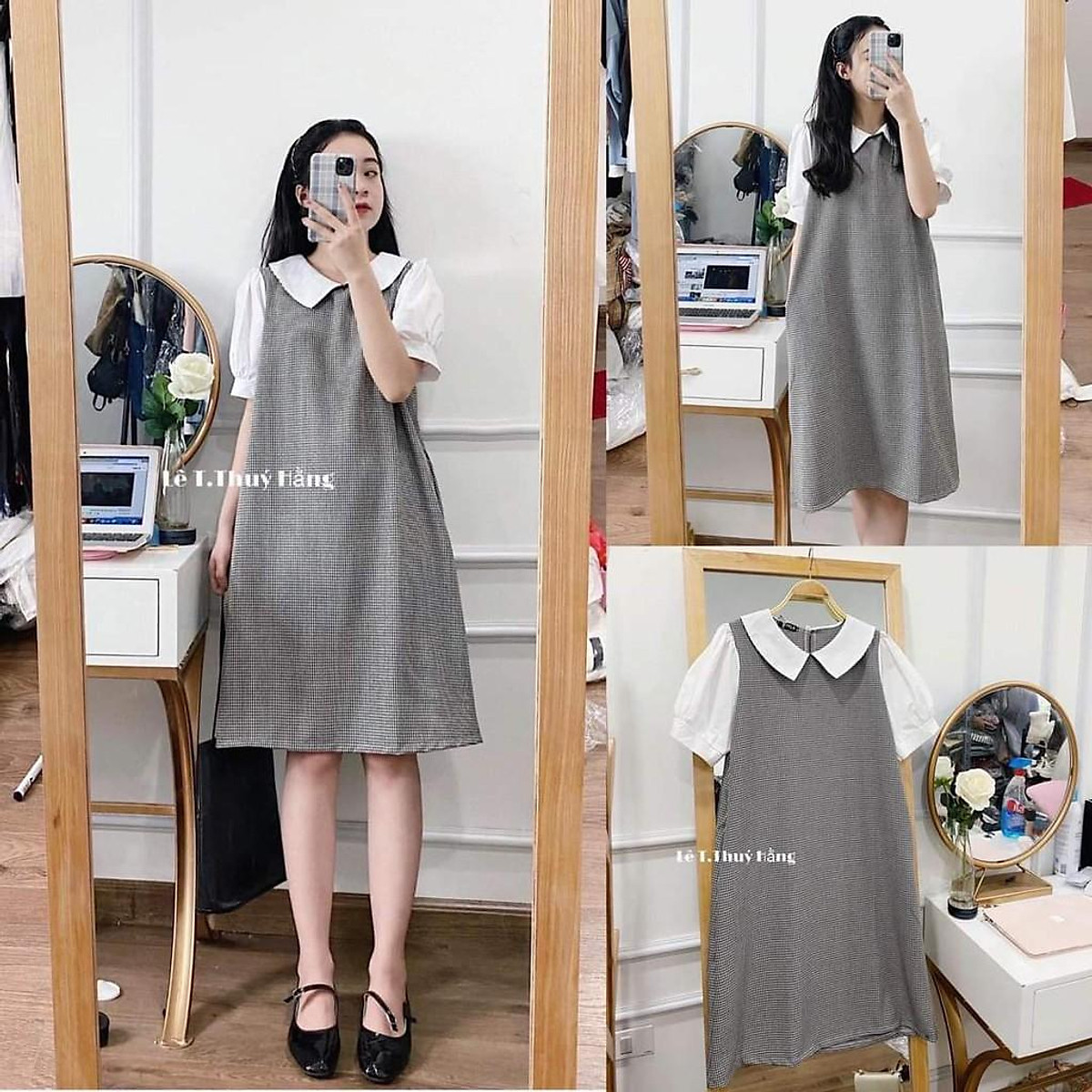 váy bầu thu đông giá tốt Tháng 8 2023 Đồ Bầu  Mua ngay Thời Trang Nữ   Shopee Việt Nam