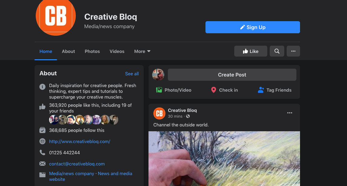 Facebook Dark Mode For Desktop Is (Properly) Here – Here'S How To Activate  It | Creative Bloq