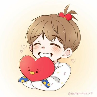 Bts / Fanart / V / Taehyung / Bt21 / Tata | Anime, Chibi, Nhật Ký Nghệ Thuật