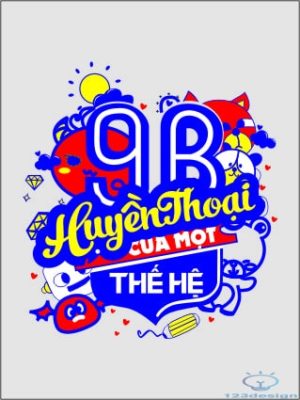 File Thiết Kế Áo Lớp - 9B Huyền Thoại Của Một Thế Hệ - 123Design.Org