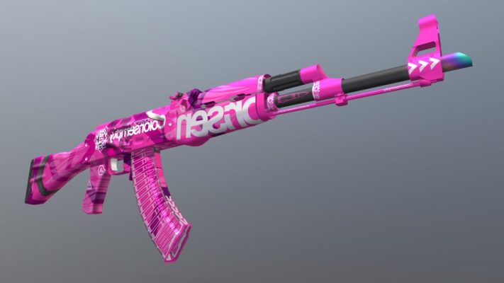 Cs:Go Weapon Skin | Ak-47 Colorisempty - Download Free 3D Model By  Adoblenderance (@Adoblenderance) [E9E8Fcb]