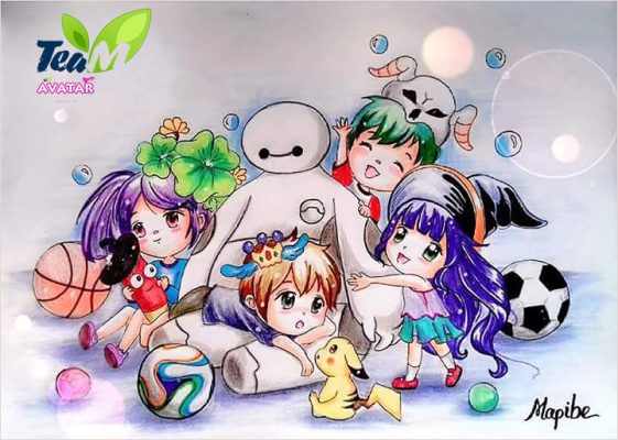 Mxh Avatar Vnteam: Hình Ảnh Avatar Team, Fan-Art Đẹp Cute -  C3Kienthuyhp.Edu.Vn