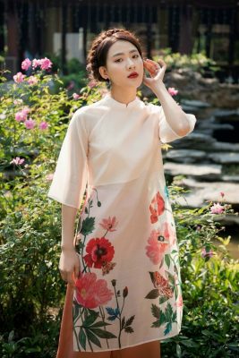 Top Các Mẫu Áo Dài Cách Tân Nữ Đẹp Nhất Tết 2021
