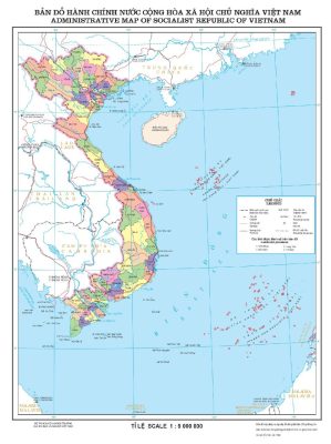 Bản Đồ Việt Nam & 63 Tỉnh Thành Khổ Lớn 2023