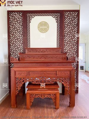 Bàn Thờ Tam Cấp Mộc Việt Btm Mẫu Bt-2005 - Ban Thờ Mộc Việt
