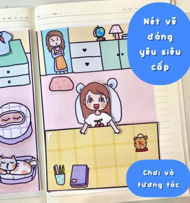 Cô Tiên Xanh - Bộ Tranh Búp Bê Giấy