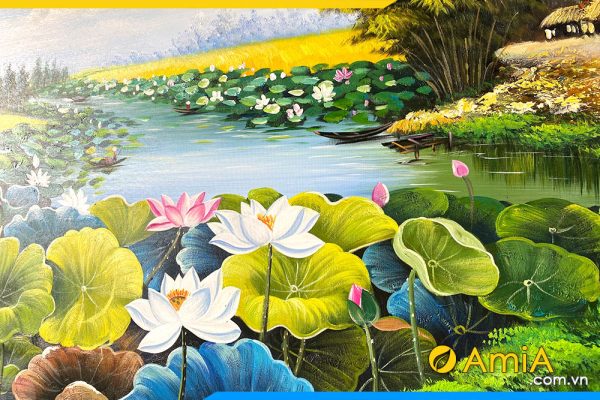 Tìm Hiểu 118+ Hình Ảnh Ao Sen Hay Nhất - Thtantai2.Edu.Vn