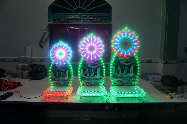 Hướng Dẫn Cách Trang Trí Đèn Led Bàn Thờ Đẹp, Hiện Đại Nhất