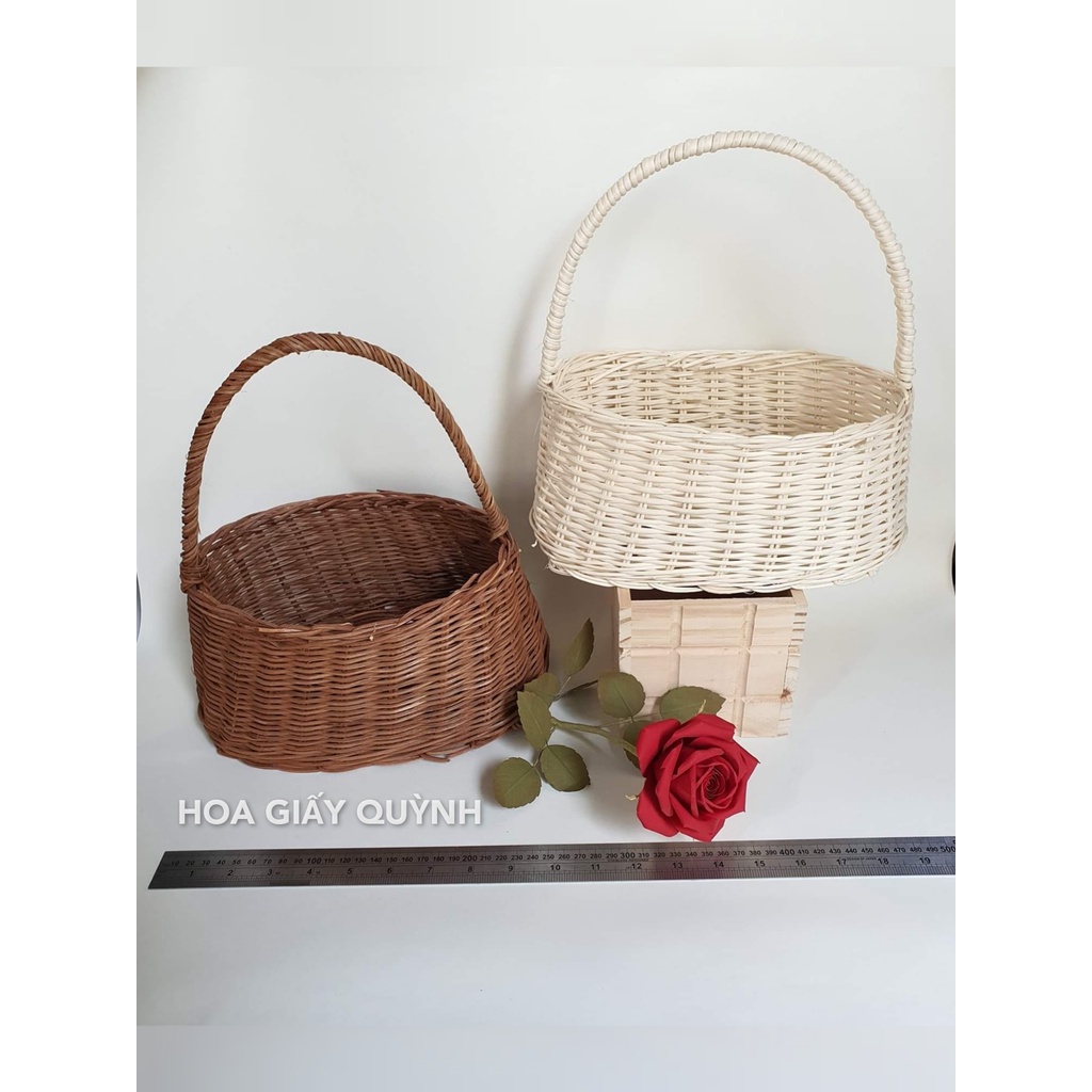 GIỎ MÂY CẮM HOA | Shopee Việt Nam Giỏ Mây Cắm Hoa | Shopee Việt Nam