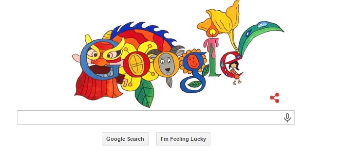 Tranh vẽ của em bé Việt Nam được làm logo cho Google Tranh Vẽ Của Em Bé Việt Nam Được Làm Logo Cho Google