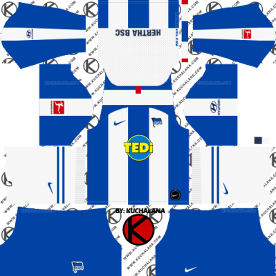 Hertha Bsc Kits 2019/2020 - Dream League Soccer Kits - Kuchalana
