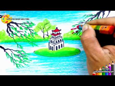Vẽ Tranh Hồ Gươm - Youtube