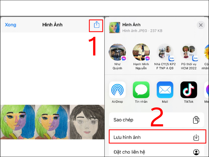 Hướng dẫn cách ghép ảnh trên iPhone cực đơn giản, không cần phần mềm - Thegioididong.com Hướng Dẫn Cách Ghép Ảnh Trên Iphone Cực Đơn Giản, Không Cần Phần Mềm - Thegioididong.Com