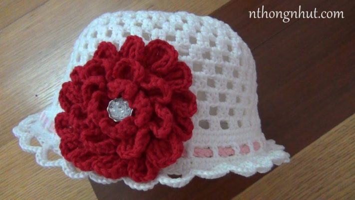 How To Crochet Hat Tutorial (Eng Sub) I Hướng Dẫn Cách Móc Nón Len Nữ -  Youtube