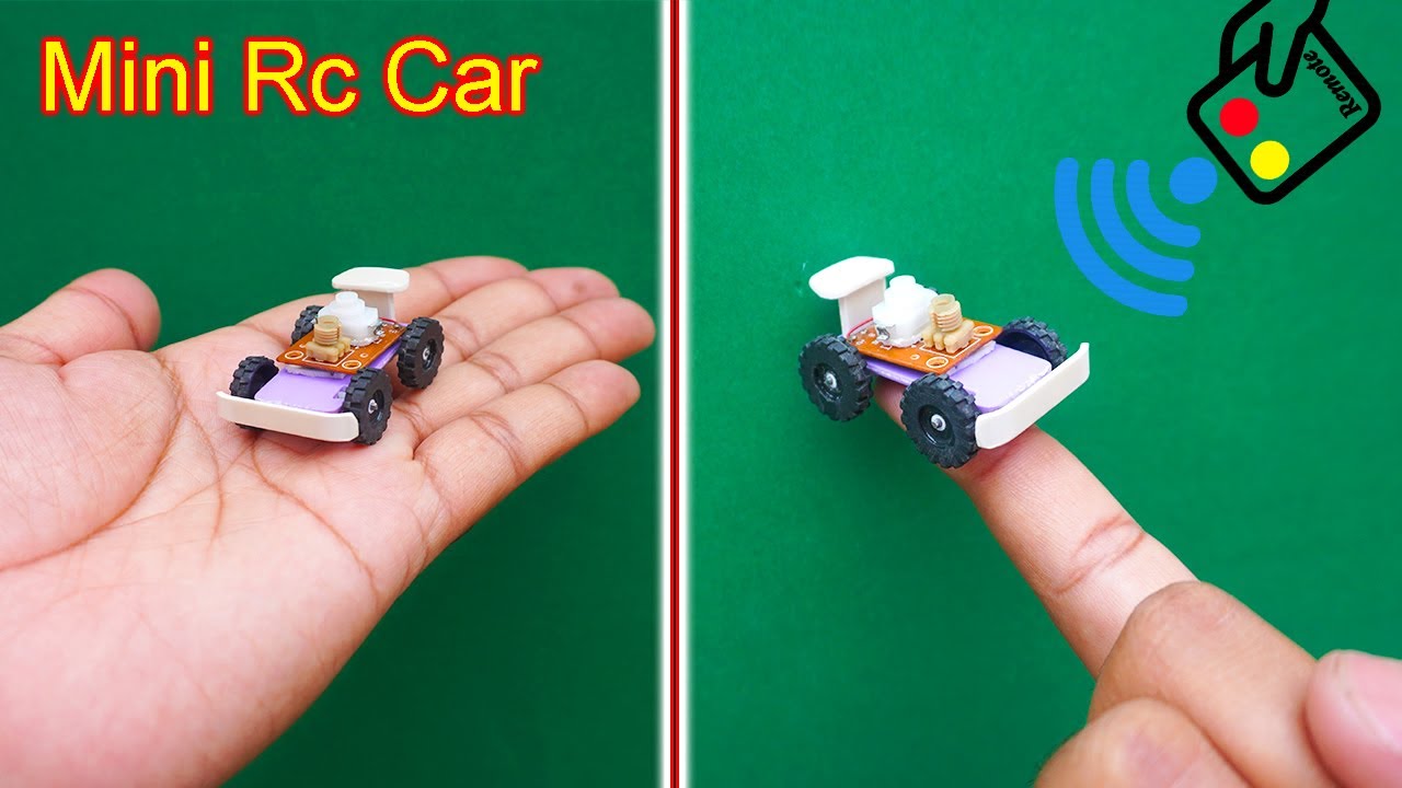 How To Make A Mini Remote Control Rc Car | World's Smallest High Speed Rc Racing Car | Rc Car DIY - YouTube How To Make A Mini Remote Control Rc Car | World'S Smallest High Speed Rc Racing Car | Rc Car Diy - Youtube