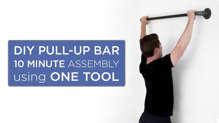 Diy Pull-Up Bar / Chin-Up Bar In Under 10 Minutes | 57 - Youtube