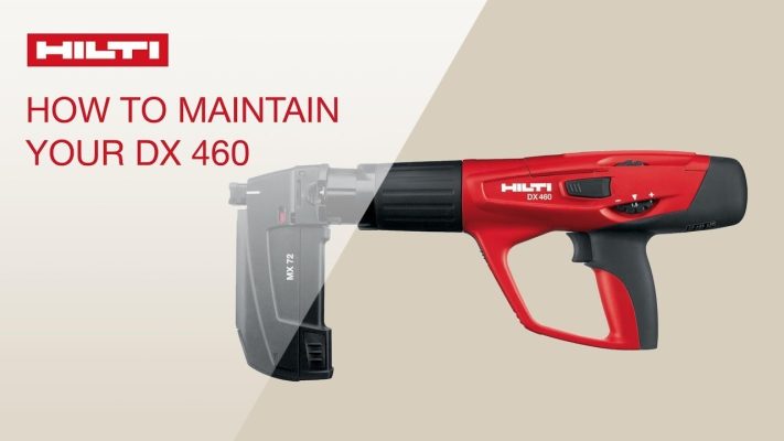 How To Maintain And Clean The Hilti Dx 460 Powder-Actuated Tool - Youtube