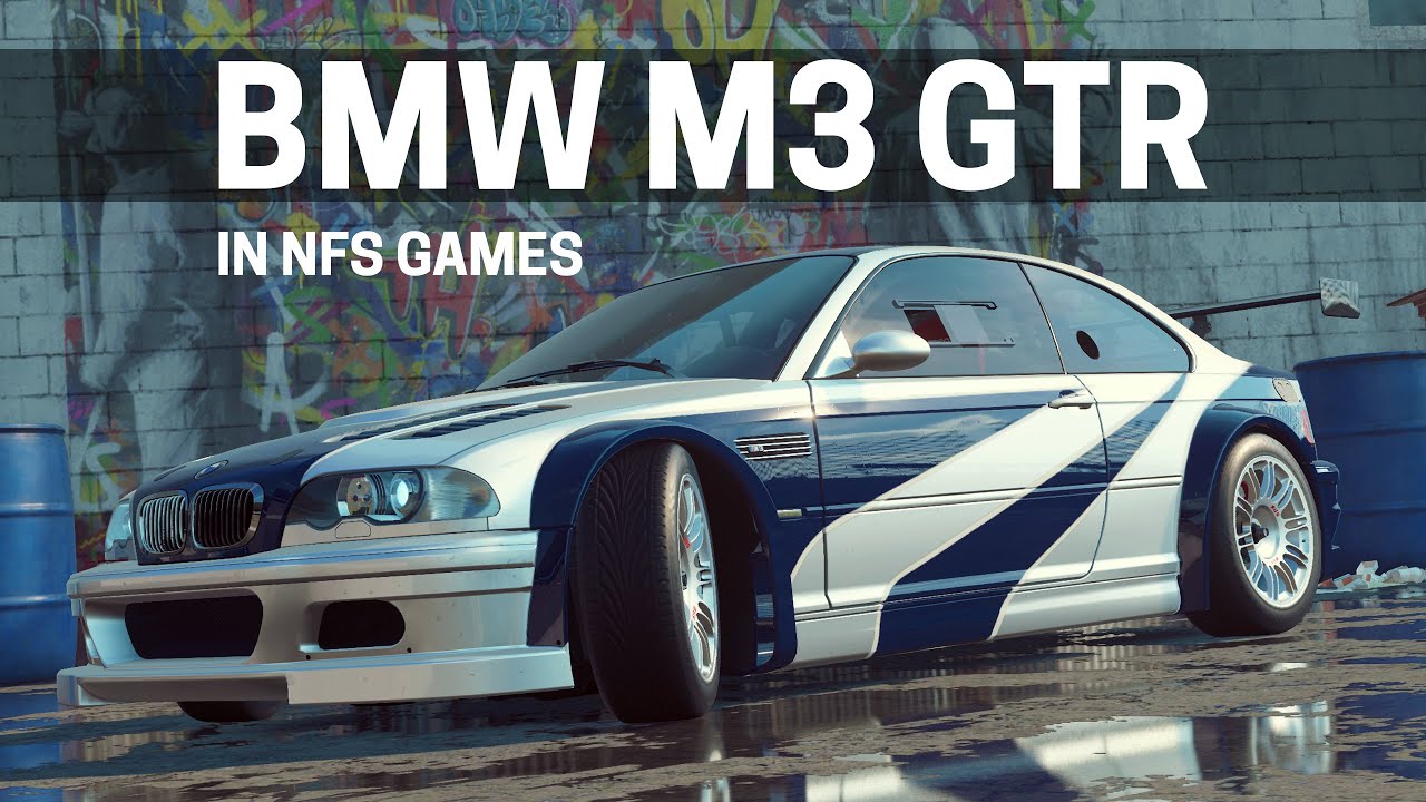 Bmw M3 Gtr In Nfs Games (1998 - 2019) - Youtube
