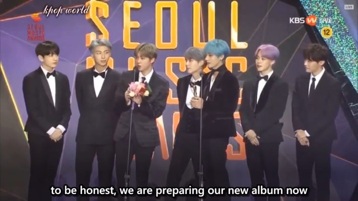 Eng Sub] Bts Win Bonsang Award @ Seoul Music Awards 2019 - They Talk About  Txt - Youtube