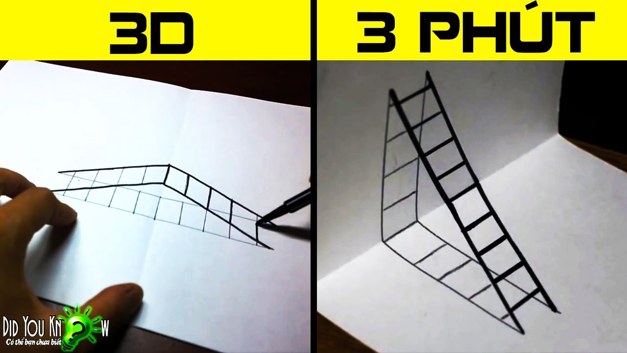 How To Create A 3D Ladder - Too Easy | Did You Know? - Youtube