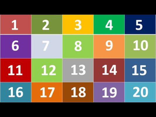 Thanh Nấm - Bé Học Đếm Số Từ 1 Đến 20 Thật Vui Và Hấp Dẫn Giúp Bé Thông  Minh - Youtube