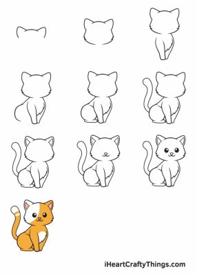 Hướng Dẫn Cách Vẽ Con Mèo Đơn Giản Với 9 Bước Cơ Bản Ai Cũng Vẽ Được