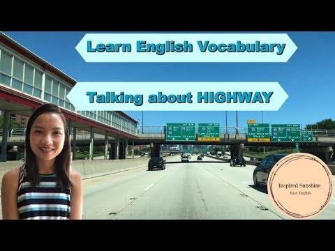 HIGHWAY DRIVING | เรียนคำศัพท์ภาษาอังกฤษเกี่ยวกับทางหลวงทางด่วน | Road Trip English Vocab EP. 2